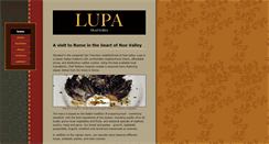 Desktop Screenshot of lupatrattoria.com